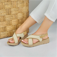 Sandalia Rosalía Beige