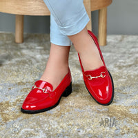 MOCASIN MALEXA ROJO