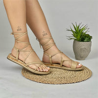 SANDALIA ROCIO BEIGE