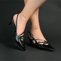 Stiletto Farah Negro Charol